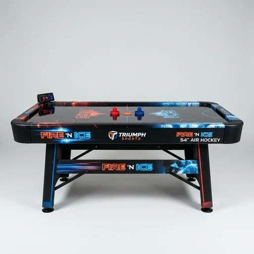 Triumph Sports Fire 'n Ice Air Hockey Table