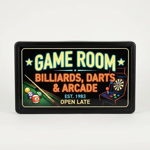 Trademark Global Game Room Sign