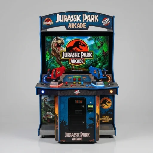 Raw Thrills Jurassic Park Arcade Machine