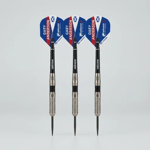 Unicorn Gary Anderson Phase 5 Steel Tip Darts