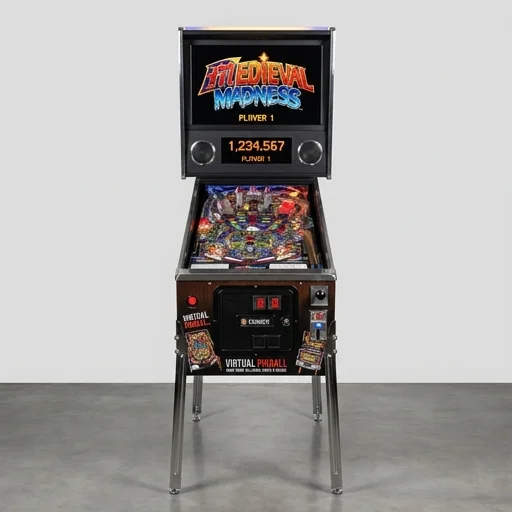 Virtual Pinball Machine Arcade Cabinet